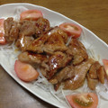 YUKIKI☆'s cooksnap of when they made 鶏の生姜焼き新玉ねぎのサラダ.