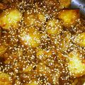 たか主婦's cooksnap of when they made 新ジャガと豚肉のこってり揚げ煮。.