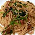 陸にぃ's cooksnap of when they made ホタルイカとほうれん草のパスタ.