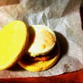 長谷河's cooksnap of when they made マクドナルドやカフェ風に半熟卵を焼く方法.