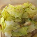 xli7's cooksnap of when they made キャベツの玉子とじ　.
