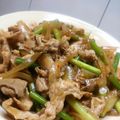 ミーコ♪♪'s cooksnap of when they made 大葉にんにく醤油で☆豚とにんにくの芽炒め.