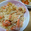 はるや母's cooksnap of when they made ♪鮭の炊き込みご飯バター醤油風味♪.