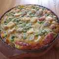 戴きます's cooksnap of when they made アスパラとグリーンピースで春味キッシュ♪.