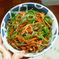 じゅんころりんりん」's cooksnap of when they made ＊ピーマンと人参のきんぴら＊.