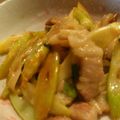 赤タブレット's cooksnap of when they made 笹竹と豚バラの甘味噌炒め.