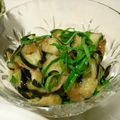 あわよ's cooksnap of when they made なす＆しそ＆梅のさっぱりあえ.