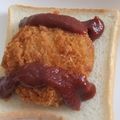 きらり流れ星's cooksnap of when they made ジューシーメンチカツ.
