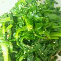 千代八千代's cooksnap of when they made ニラの粒マスタード和え.