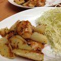 りつげ's cooksnap of when they made ガーリック☆ポテト&チキン.