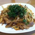 こっぷぽ～ん's cooksnap of when they made 柚子香る♡なめ茸しょうゆ焼きうどん.