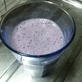 ami-rarara's cooksnap of when they made ブルーベリージュース.