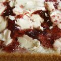 松ぼっくり。's cooksnap of when they made クリームチーズ&ブルーベリーのトースト.