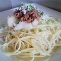 ナチクマ's cooksnap of when they made しらすおろしスパ.