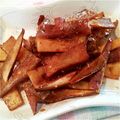 まりのアンパンマン's cooksnap of when they made キンピラ？大学芋？さつまいもの甘辛バター.