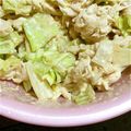 せゆりん's cooksnap of when they made 鶏むね肉とキャベツの味噌マヨあえ.