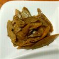 かおーちゃん's cooksnap of when they made 簡単♬ダシダの旨みdeごぼうの炒めもの❤.