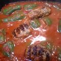ーみるくー's cooksnap of when they made いつもと違う！？ピーマンの肉詰煮込み♪.