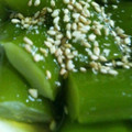 ゆーひーぴょん's cooksnap of when they made 茎わかめのゴマ酢和え♡.