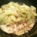 いそしぃ's cooksnap of when they made 簡単おつまみ！キャベツのたこわさび炒め.