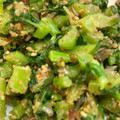 伊藤玲奈's cooksnap of when they made 大根の葉の炒め！ごま油が効いて旨い♡.