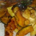 ☆みっち's cooksnap of when they made 鶏とかぼちゃの照り焼き丼.