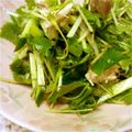 t0o1m2o3e's cooksnap of when they made ささみとザーサイと三つ葉のグリーンサラダ.