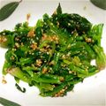 ハッピーねこちゃん's cooksnap of when they made ✵美味✵ホウレンソウの胡麻和え.