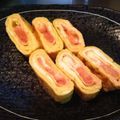 Loyola's cooksnap of when they made タラコチーズ入り卵焼き.