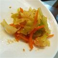 pinkae's cooksnap of when they made キャベツのナムル風.