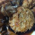 小倉ルーシー's cooksnap of when they made ナンコツ入りつくね＆温泉卵.
