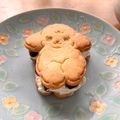 雨の日パンダ's cooksnap of when they made ラムレーズンバターサンドクッキー.