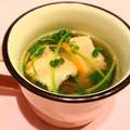 窓際主婦★'s cooksnap of when they made 【塩豚】塩豚と豆苗のスープ.