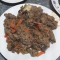 キャロライン藤元's cooksnap of when they made 牛肉とナスの炒め物.
