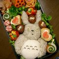 くみちょん's cooksnap of when they made 簡単★トトロおにぎり（キャラ弁）.