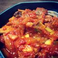 やまぷん's cooksnap of when they made 牛肉と茄子のトマト煮.