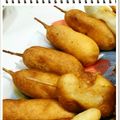 ぴのわんワン's cooksnap of when they made 超簡単！HMでミニアメリカンドッグ♡.
