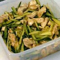 ぽにに's cooksnap of when they made ささみときゅうりの南蛮風サラダ.