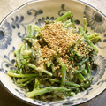 shibainu1's cooksnap of when they made ほうれん草のオイマヨ和え.