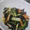 ranmao☆'s cooksnap of when they made ＊きゅうりと竹輪のピリ辛海苔あえ＊.