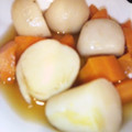 nokonokoi's cooksnap of when they made 里芋と人参のほっこり煮物♡.