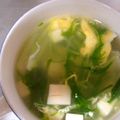 うーかーぶーか's cooksnap of when they made 水菜と豆腐のたまごスープ.