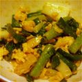 hgs5124's cooksnap of when they made わけぎの酢味噌和え☆炒り玉子入り.