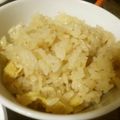 Ah_chang's cooksnap of when they made きのこと油揚げの炊き込みご飯.