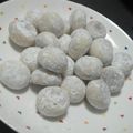 ずきあら's cooksnap of when they made 混ぜて焼くだけ♪コロコロ☆スノーボール☆.