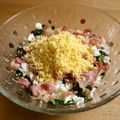 さやまめ☆'s cooksnap of when they made 菜の花で❤ミモザ風サラダ.