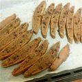 ayya0715's cooksnap of when they made チョコチップヘルシービスコッティ.