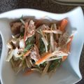 atsukow's cooksnap of when they made 水菜とごぼうのサラダ.
