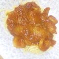 M130018's cooksnap of when they made 海老とソーセージのトマトソースパスタ.