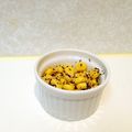 komutatata's cooksnap of when they made お弁当にあざやかゆかりコーン.